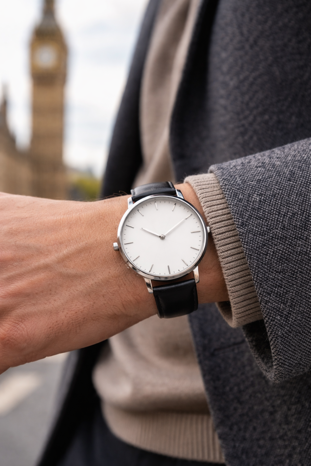 Minimalist Classic Watch – Clean Dial, Modern Elegance