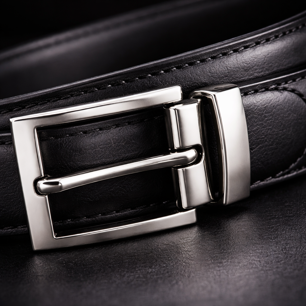 The Kensington Signature Leather Belt – Refined Italian Craftsmanship