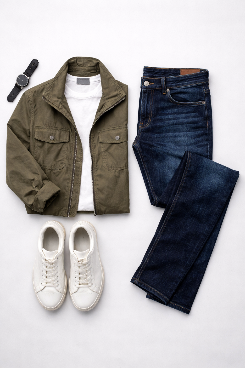 Slim Fit Dark Wash Jeans – Modern Everyday Denim
