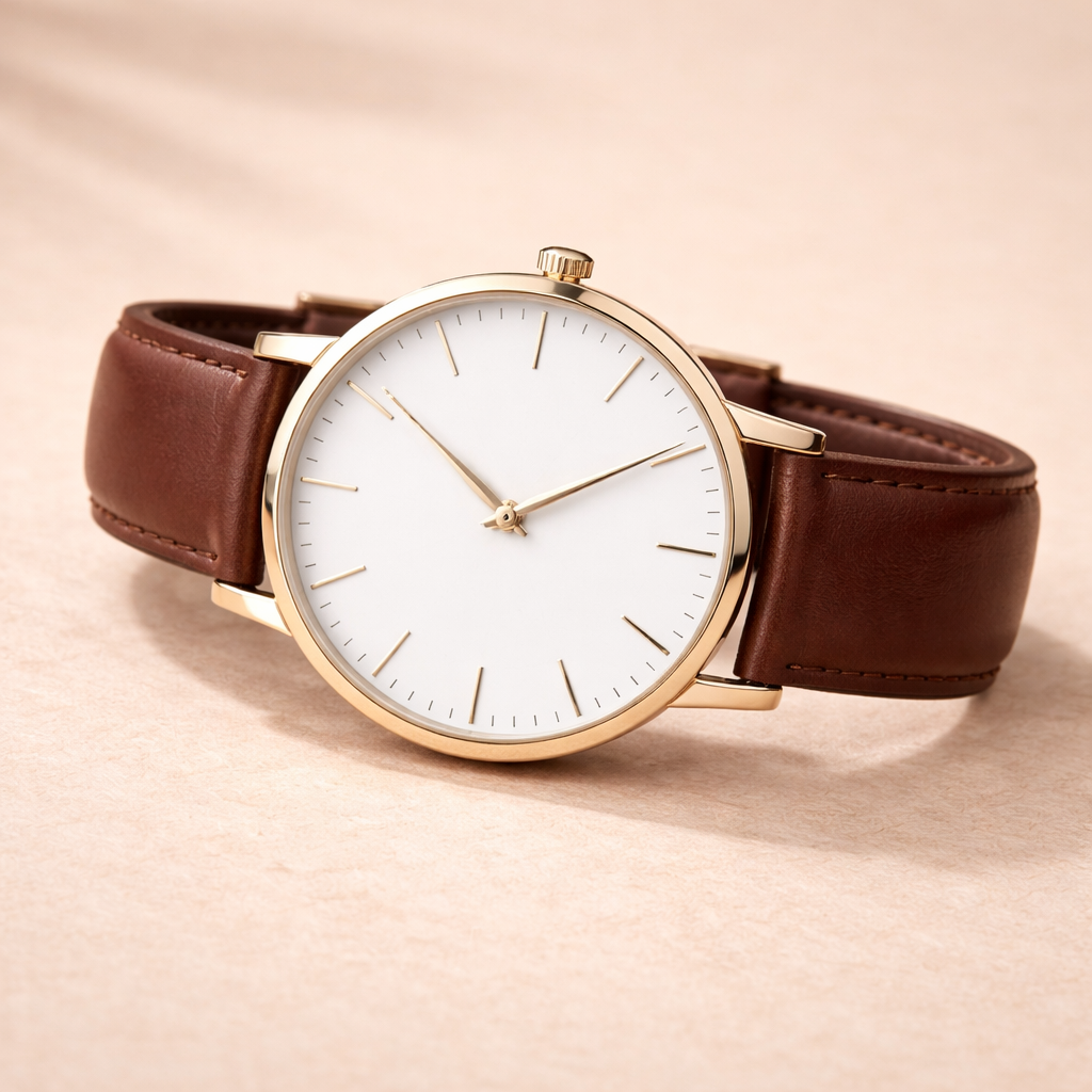 Minimalist Classic Watch – Clean Dial, Modern Elegance
