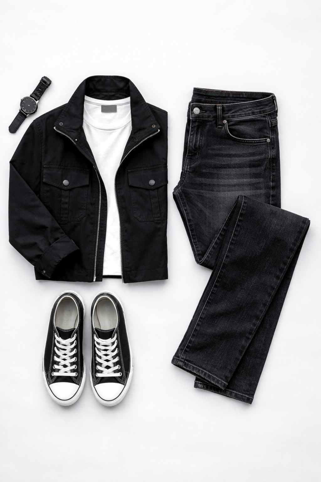 Slim Fit Dark Wash Jeans – Modern Everyday Denim