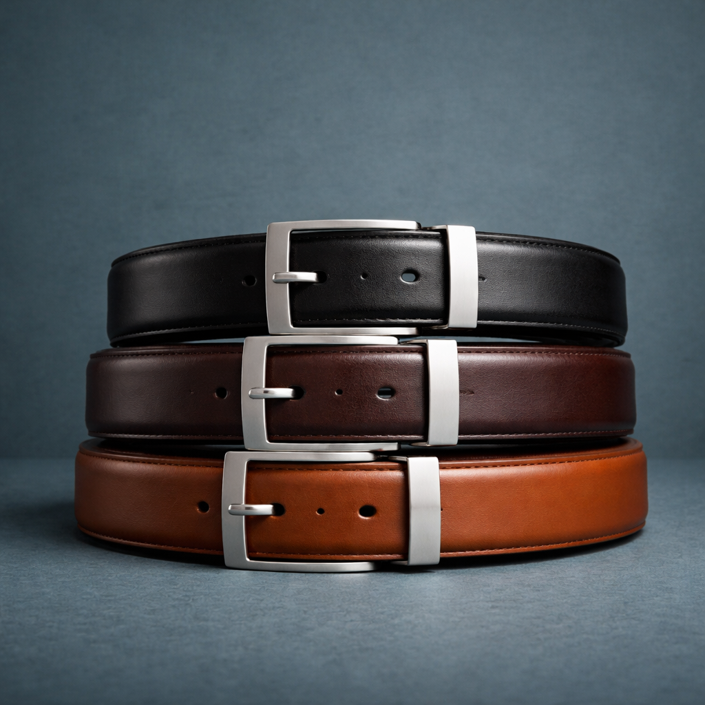 The Mayfair Gold Signature Belt – Statement Luxury Leather